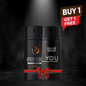 Axe Body Spray Dark Temptation 150ml (Axe Body Spray You 150ml Free) - 417617