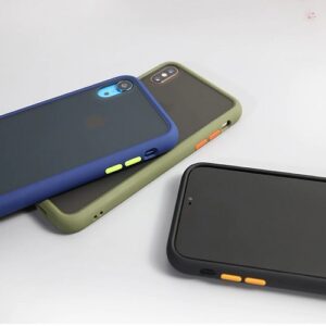 Matte Colorful Bumper Protective Case