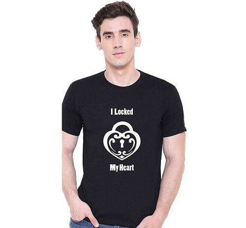 Stylish T-shirt for Men (I Locked) - DF114