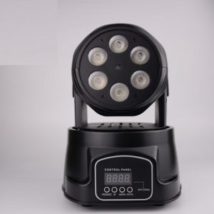 LM70LR DMX-512 Stage Lighting Mini Moving Head Light 4 In 1 RGBW