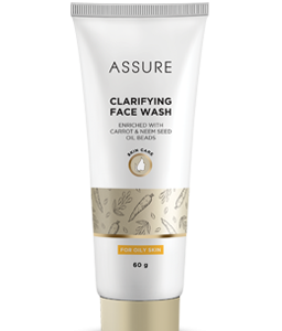 assure clarifying face wash new