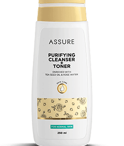 assure purifying cleanser + toner