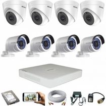 8 PCS HD CCTV Camera Packages Provider in Uttara Dhaka Bangladesh